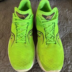 Saucony Men's Athletic Shoes in Neon Green